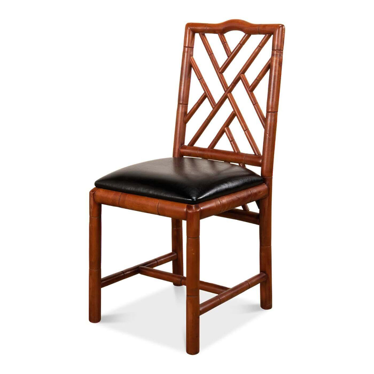Brighton Faux Bamboo Side Chair - English Georgian America
