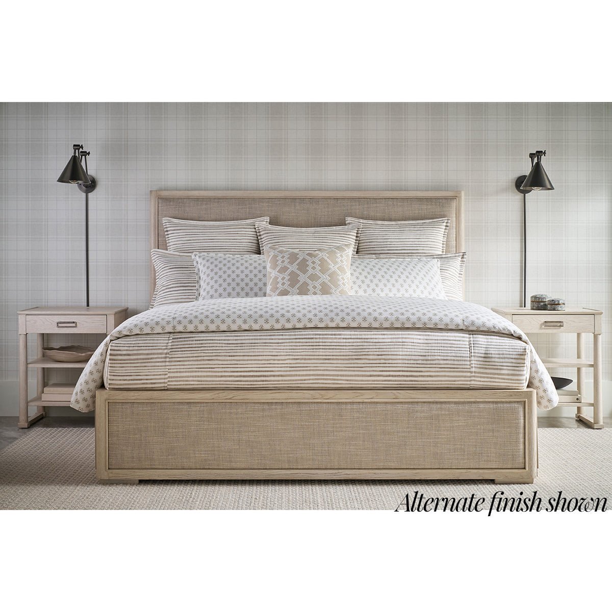 Brown Oak Empire Nightstand - English Georgian America