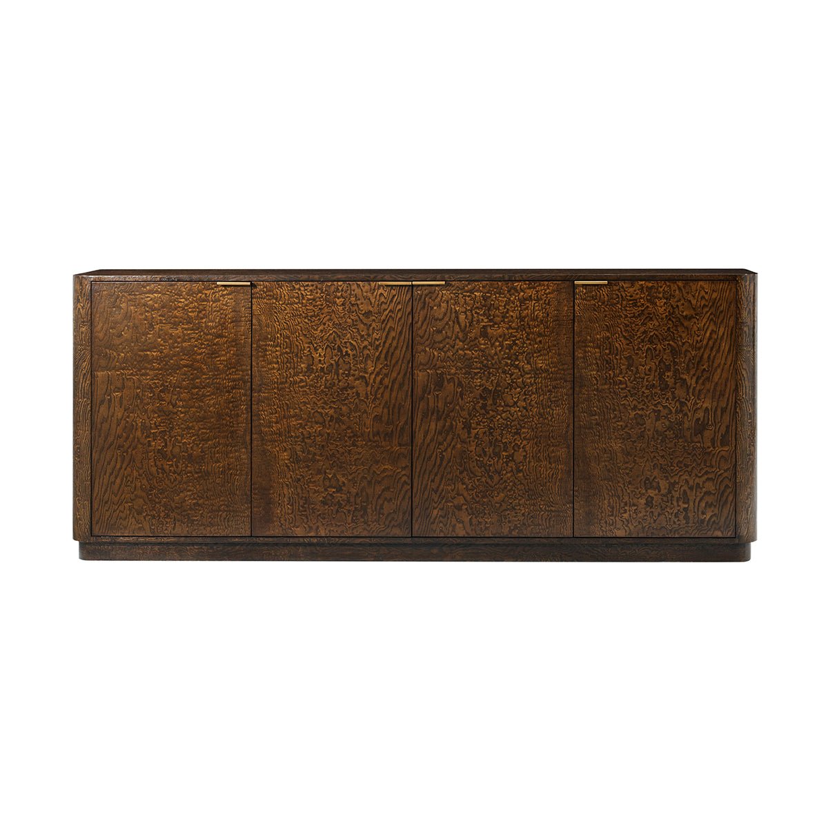 Burl Wood Art Deco Sideboard - English Georgian America
