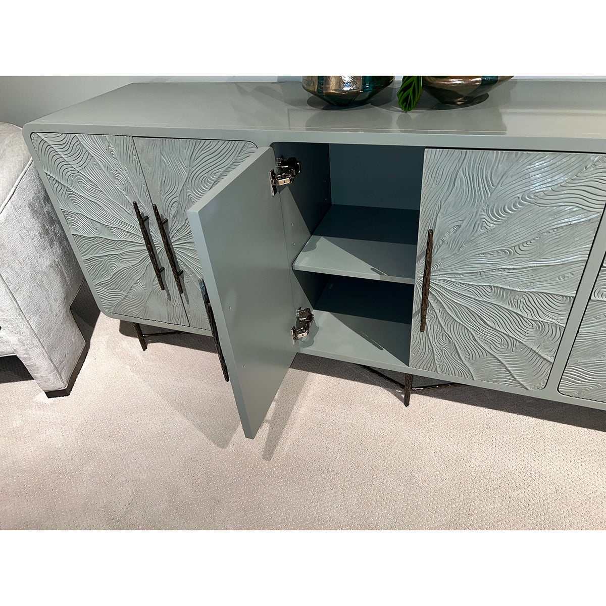 Organic Modern Media Cabinet