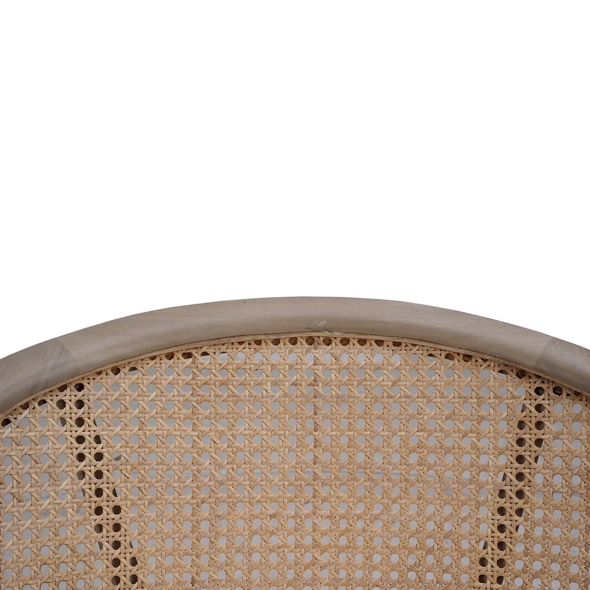 Caned Back Mid - Century Armchair - English Georgian America