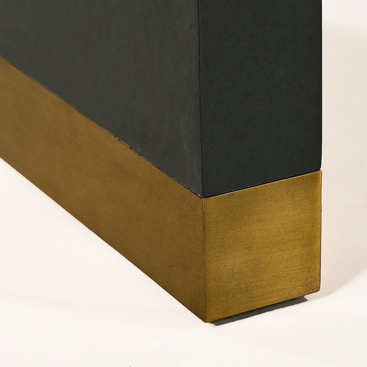 Charcoal Modern Waterfall Desk - English Georgian America