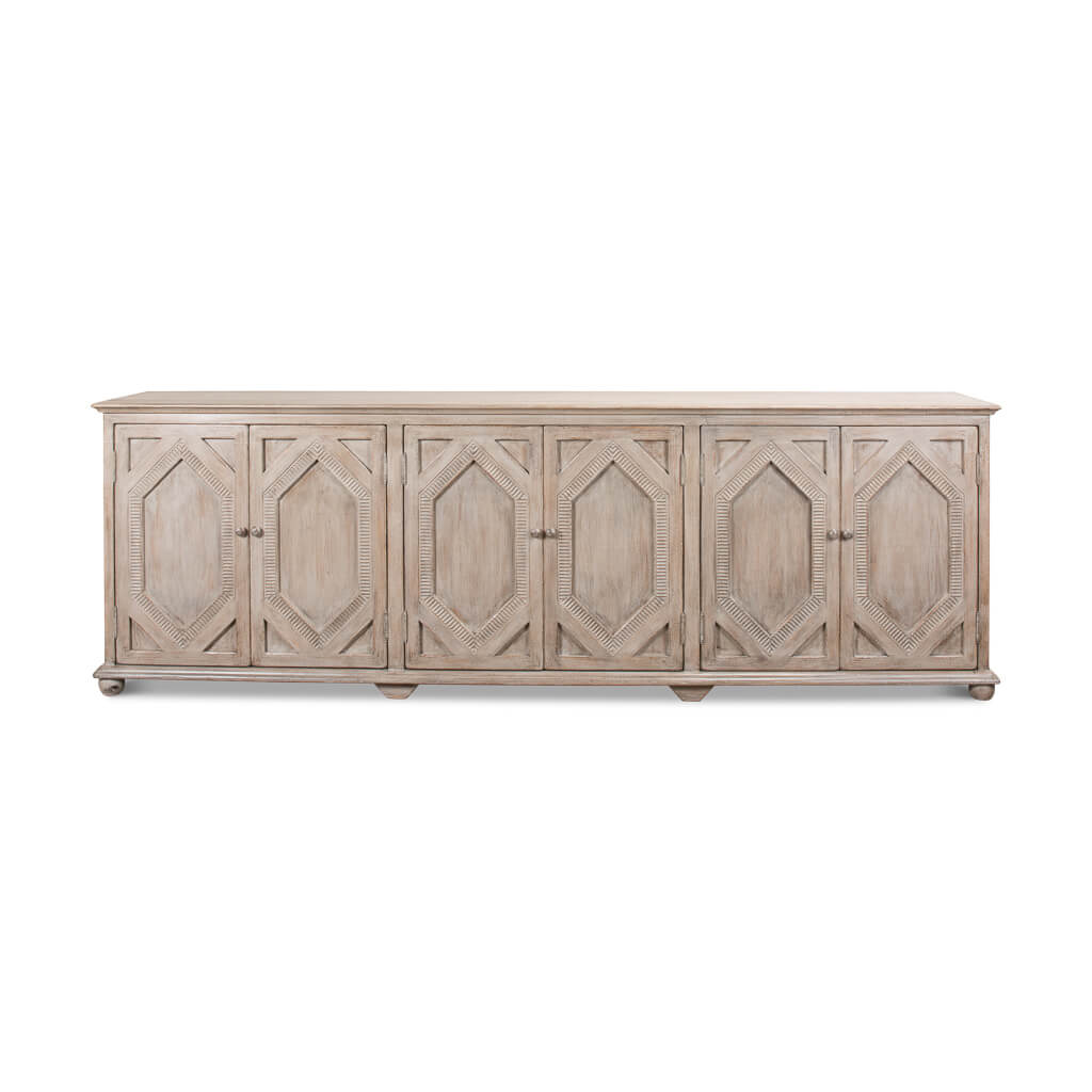 Chateau French Grey Sideboard - English Georgian America
