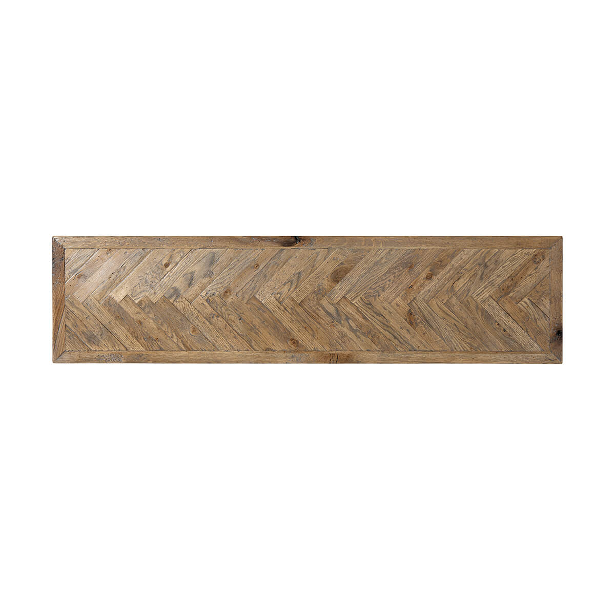 Chevron Modern Console Table - English Georgian America