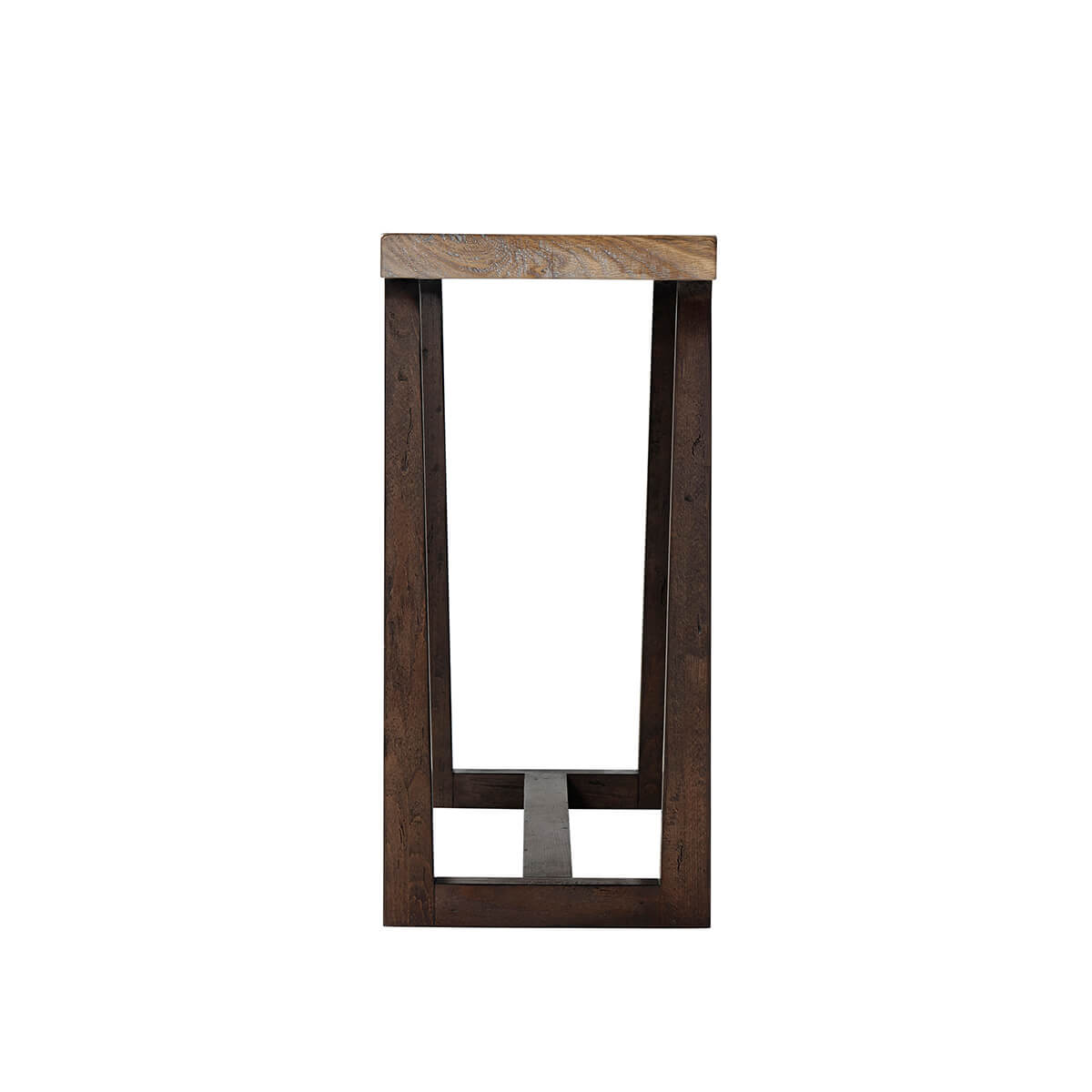 Chevron Modern Console Table - English Georgian America