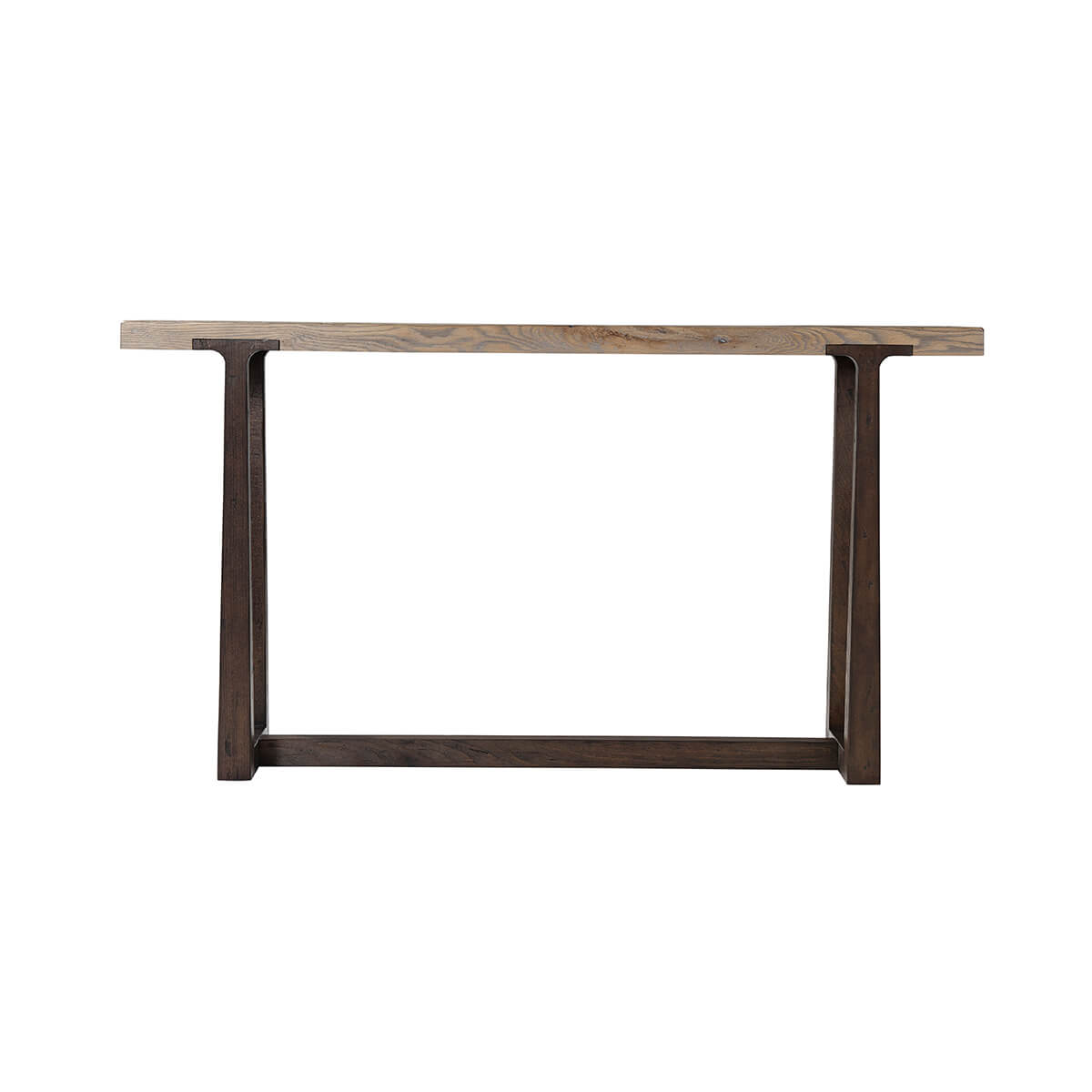 Chevron Modern Console Table - English Georgian America