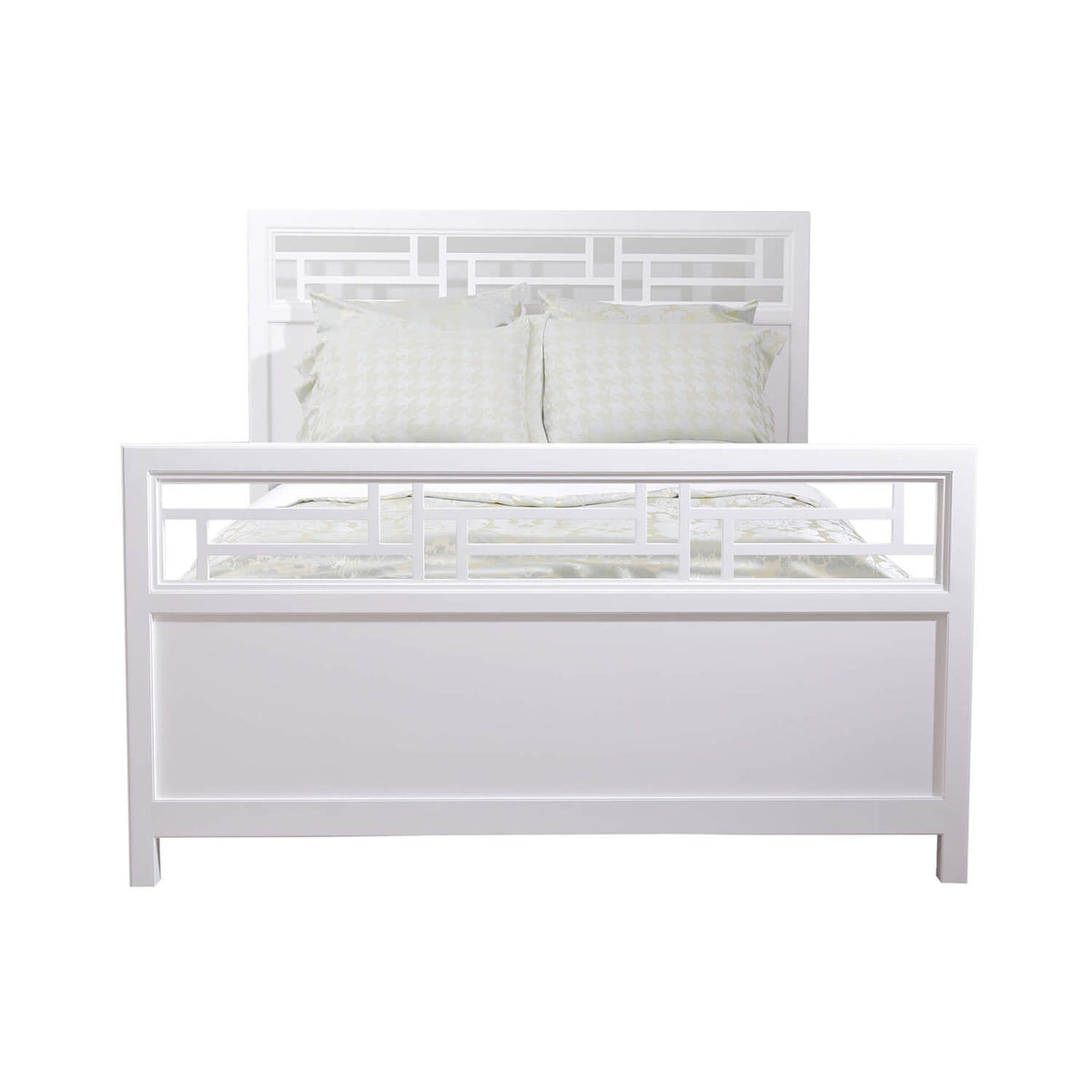 Chinese Chippendale Bed, Queen - English Georgian America