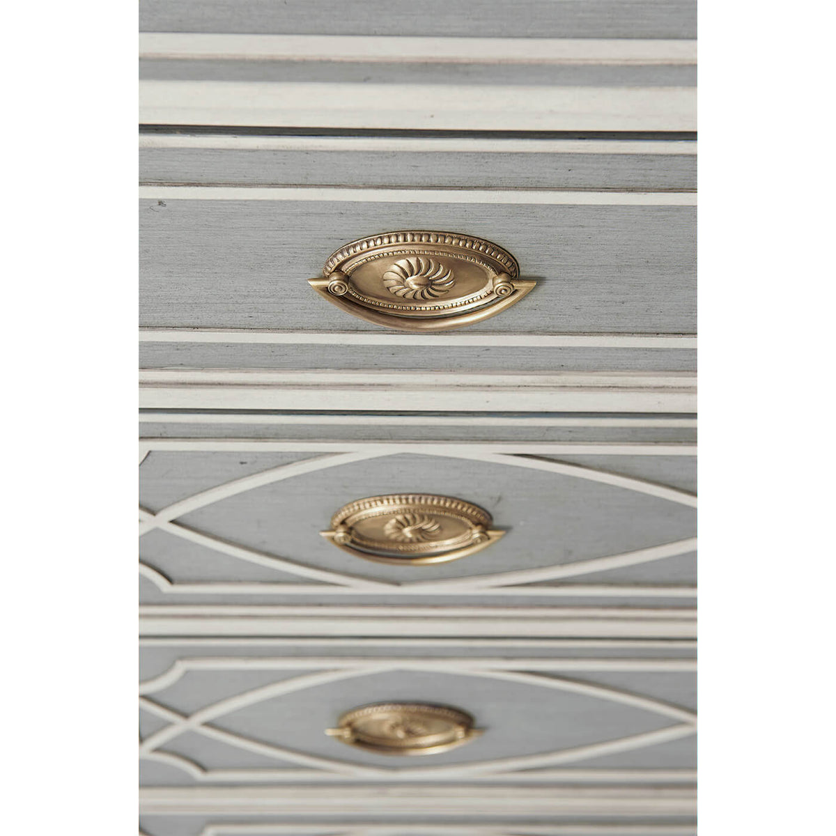 Chinese Chippendale Painted Chest - English Georgian America