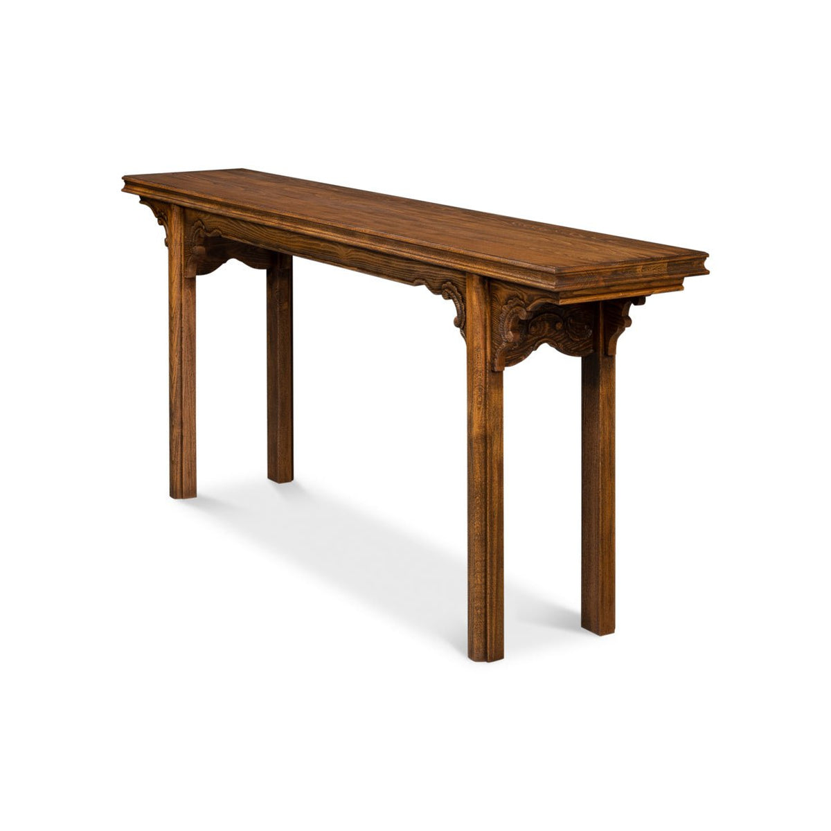 Chinese Ming Style Carved Console - English Georgian America