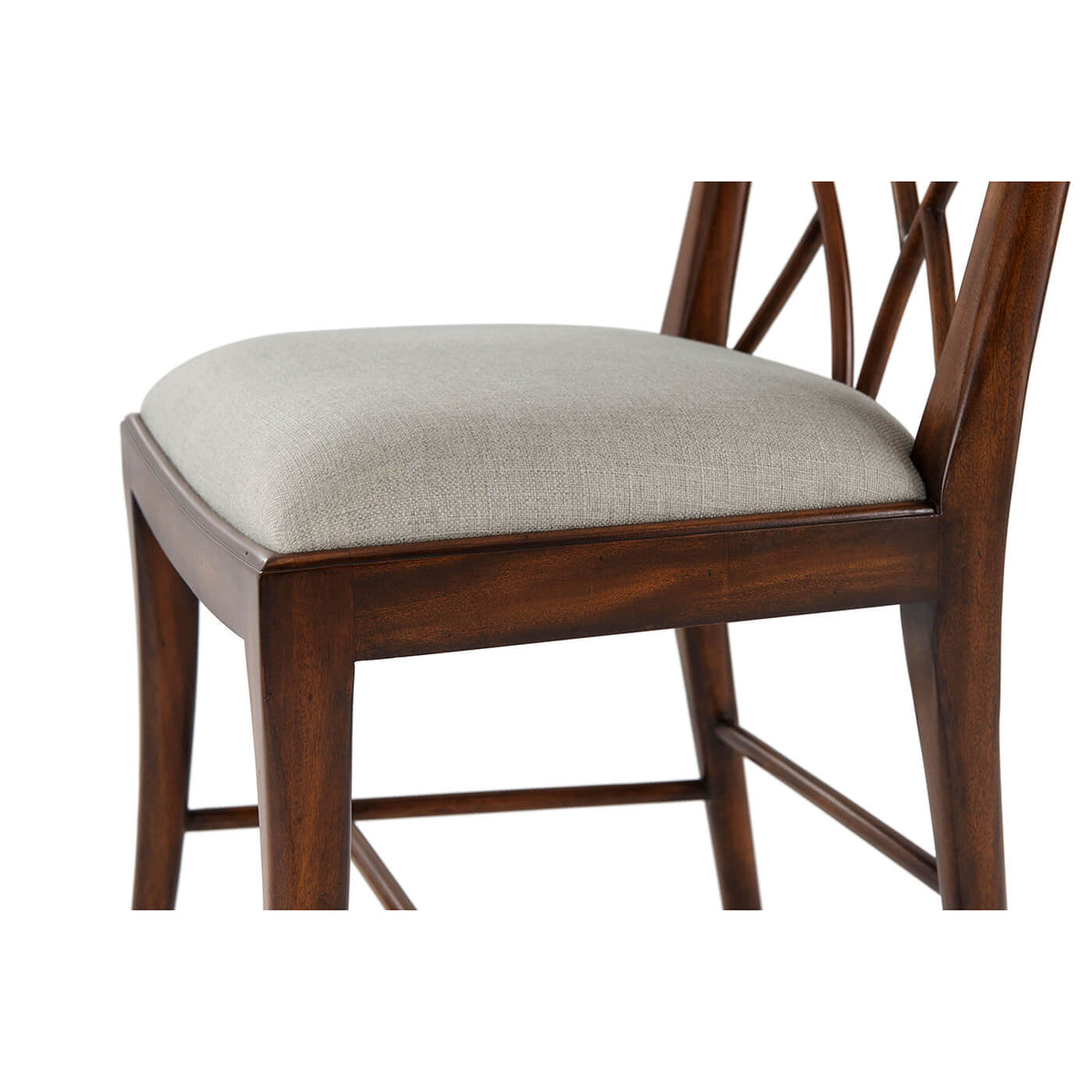 Chinoiserie Cockpen Dining Chairs - English Georgian America