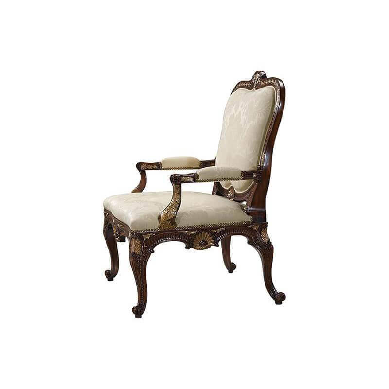Chippendale Carved Armchair - English Georgian America