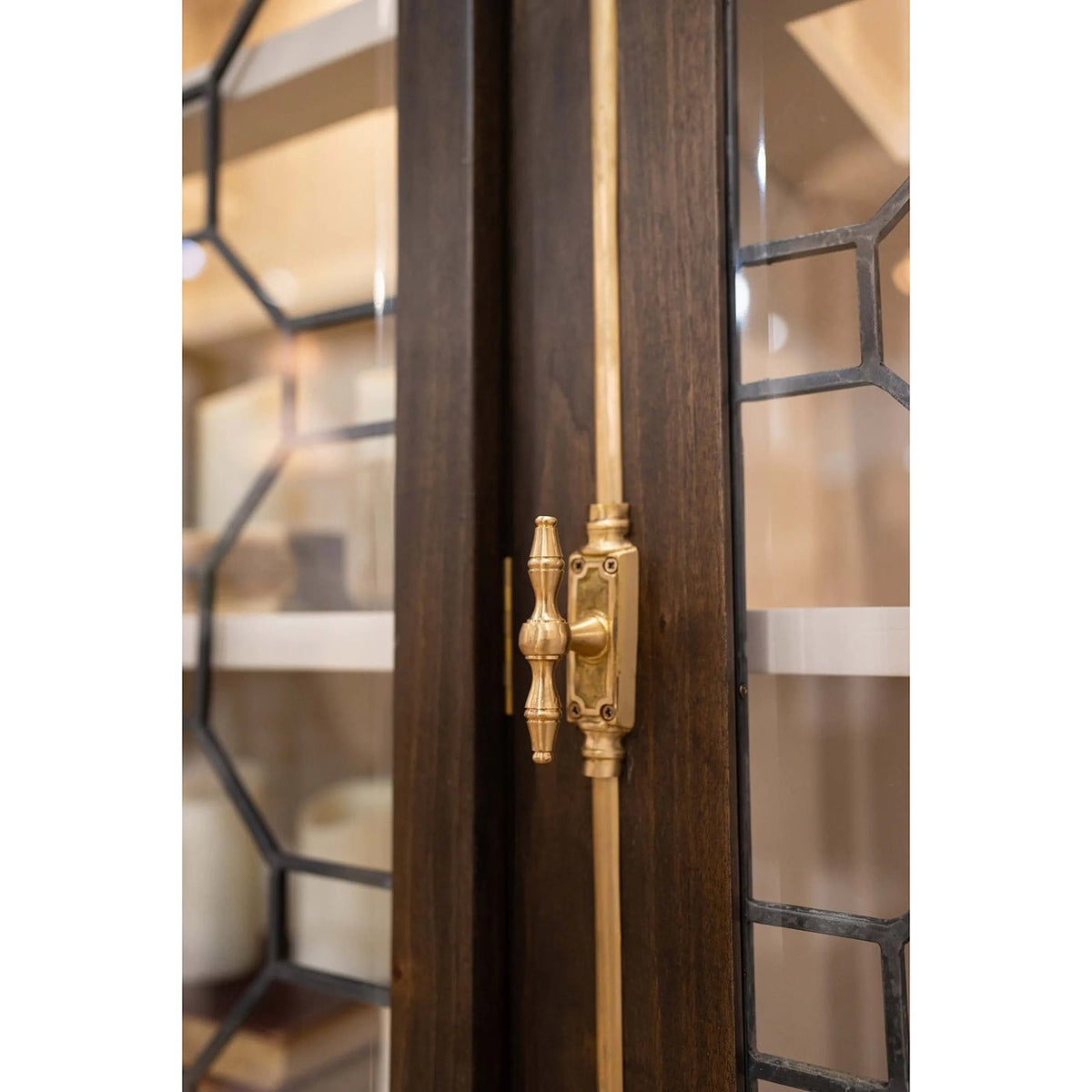 Chippendale Display Cabinet - English Georgian America