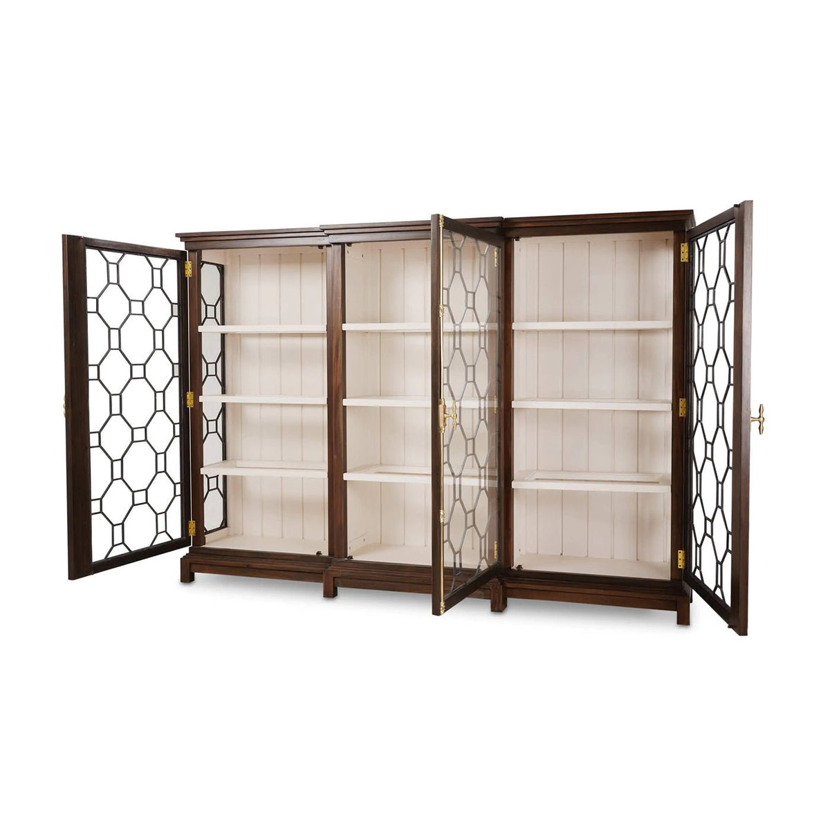 Chippendale Display Cabinet - English Georgian America