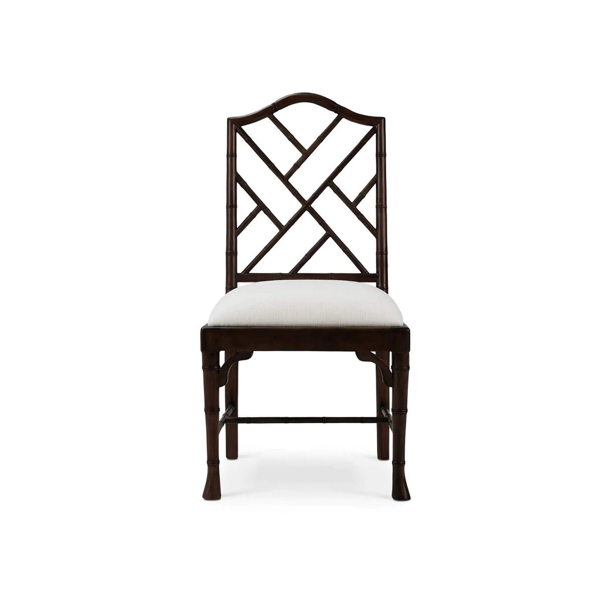 Chippendale Faux Bamboo Dining Chair - English Georgian America