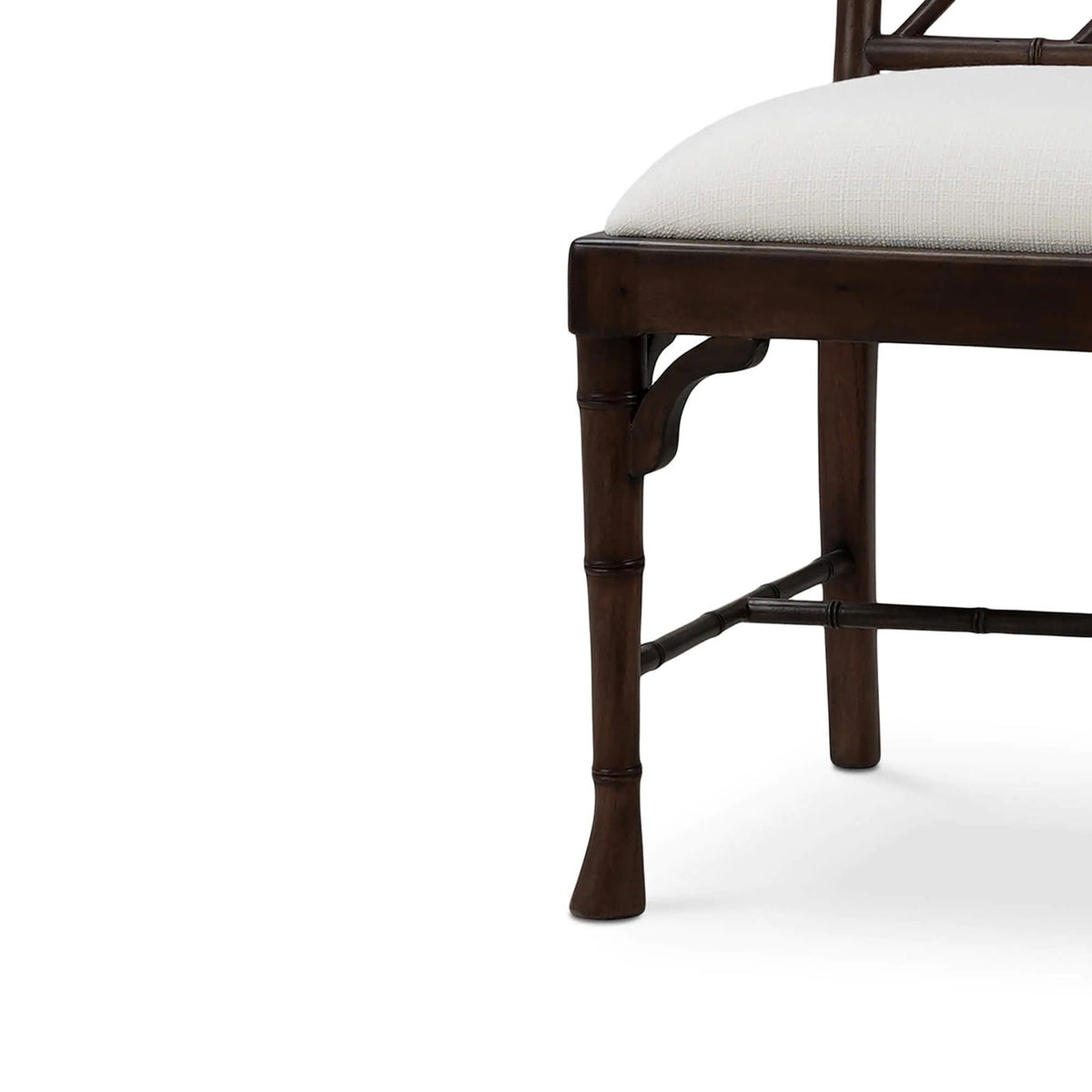 Chippendale Faux Bamboo Dining Chair - English Georgian America