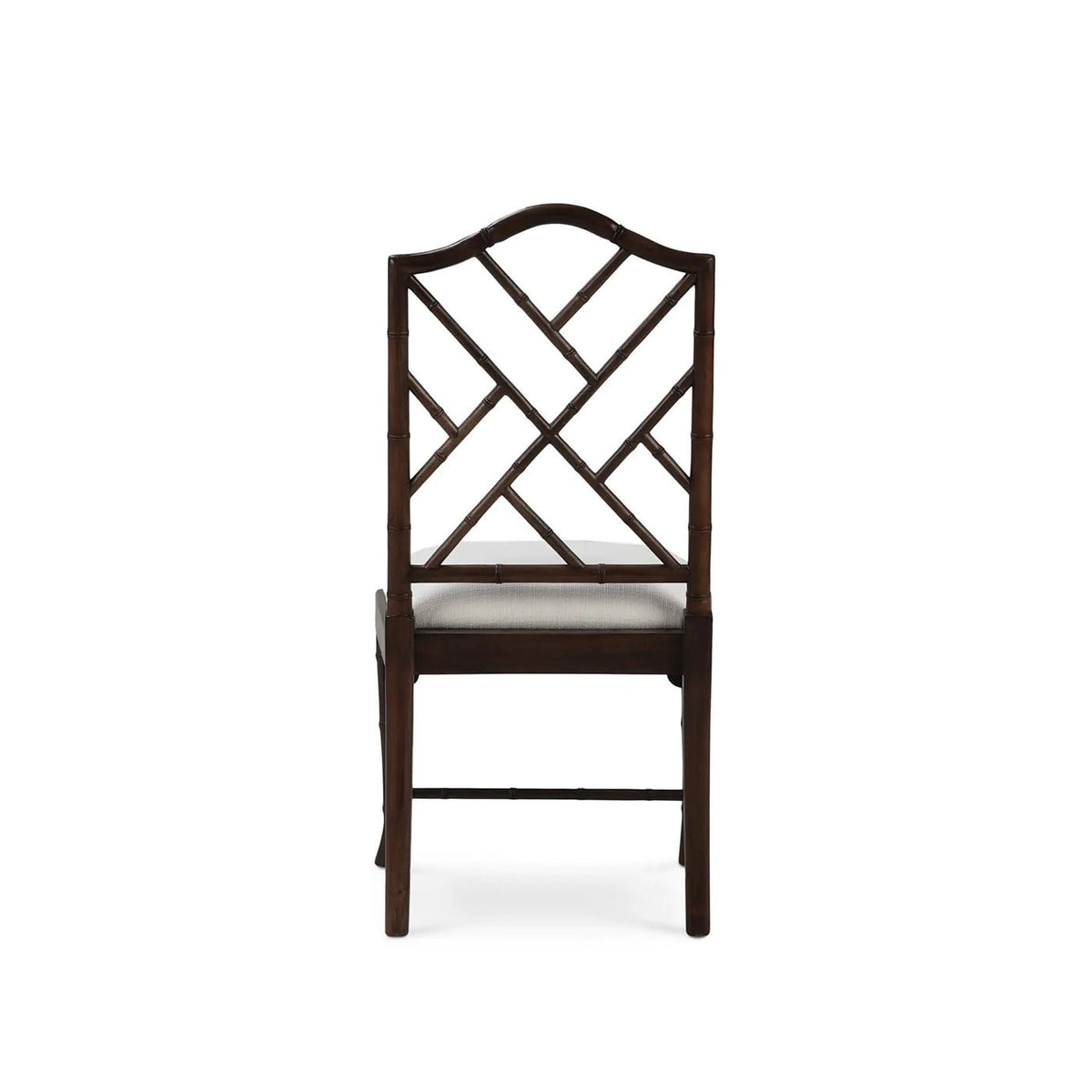 Chippendale Faux Bamboo Dining Chair - English Georgian America