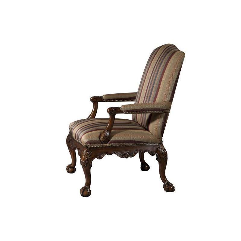 Chippendale Gainsborough Armchair - English Georgian America