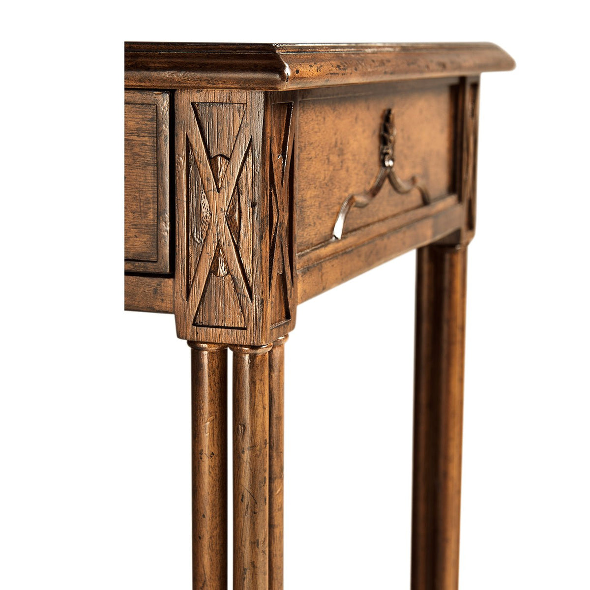 Chippendale Gothic Side Table - English Georgian America