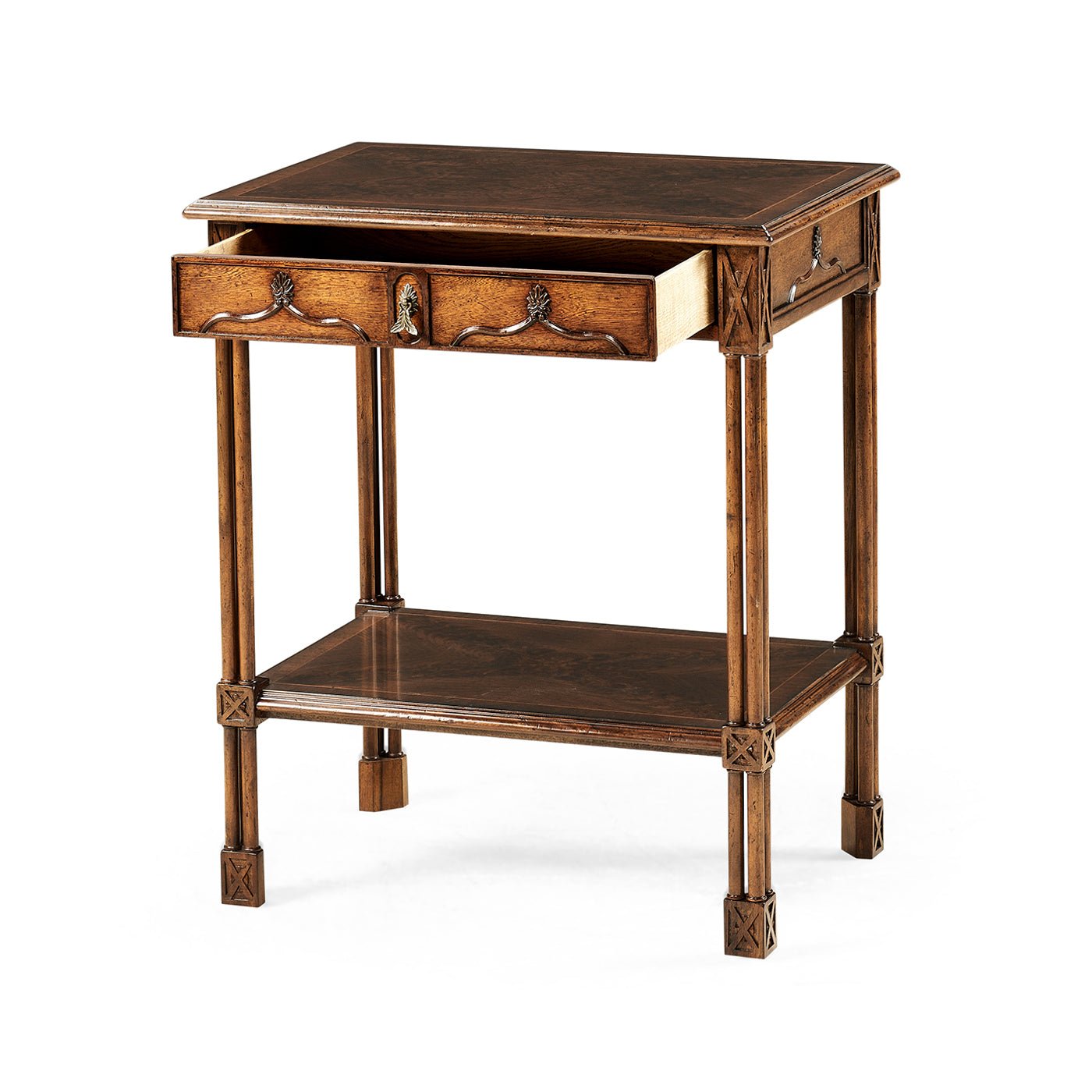 Chippendale Gothic Side Table - English Georgian America