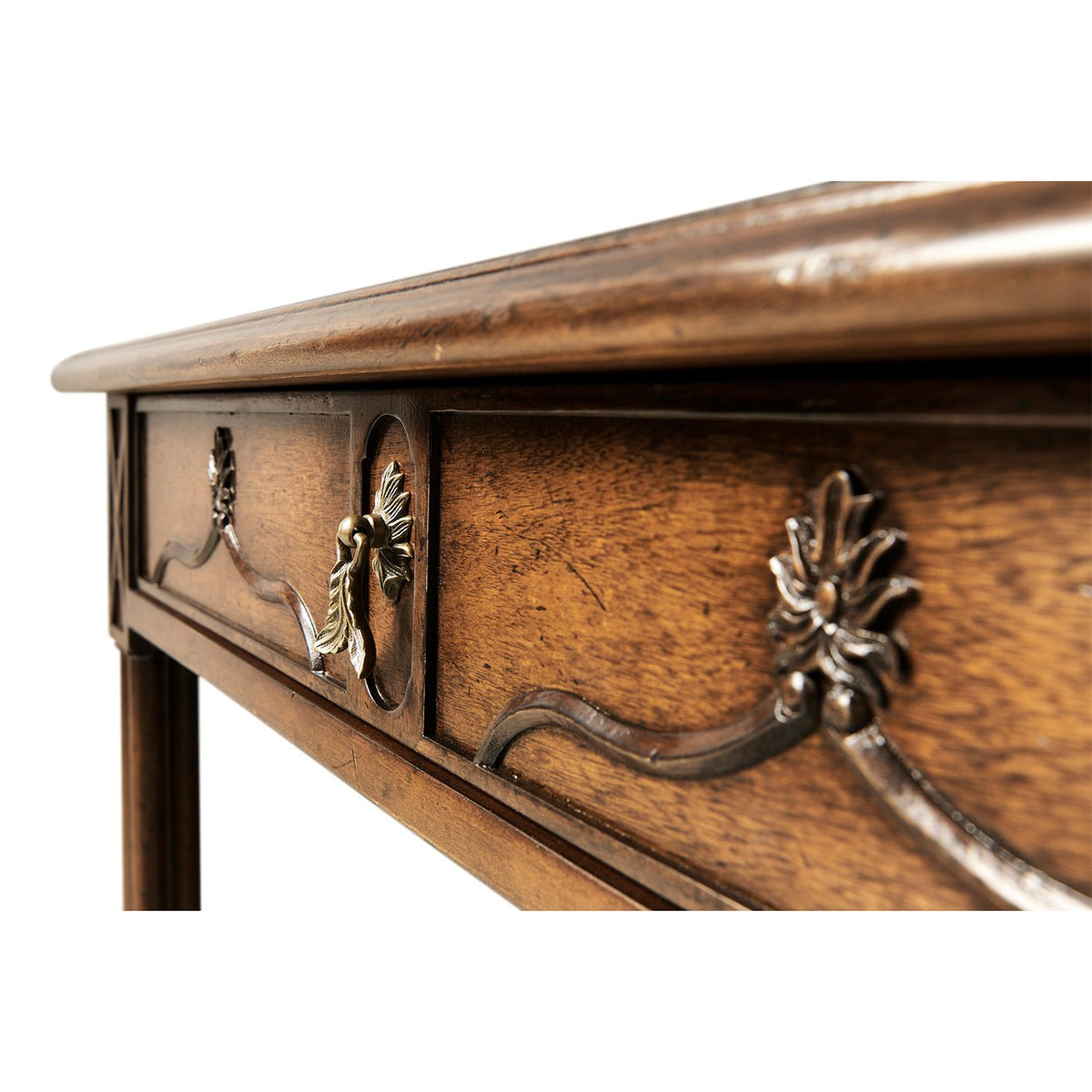 Chippendale Gothic Side Table - English Georgian America