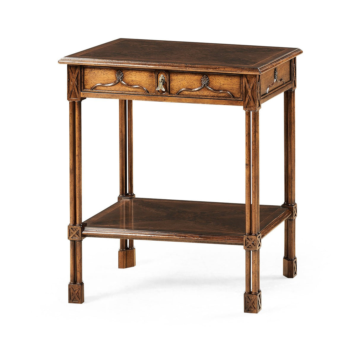 Chippendale Gothic Side Table - English Georgian America