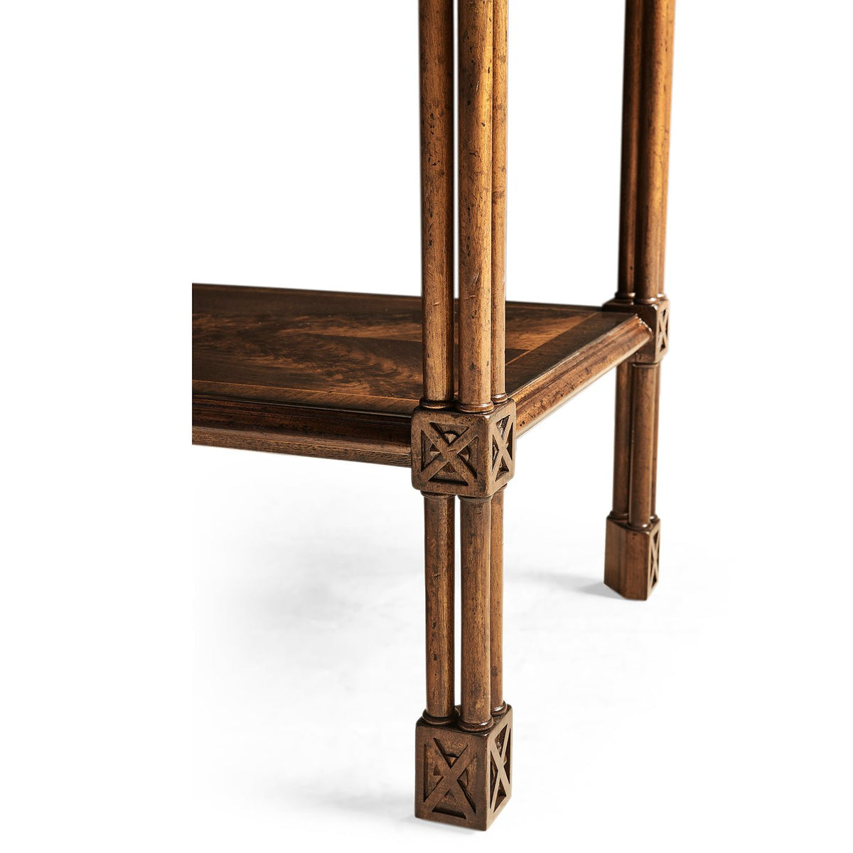 Chippendale Gothic Side Table - English Georgian America
