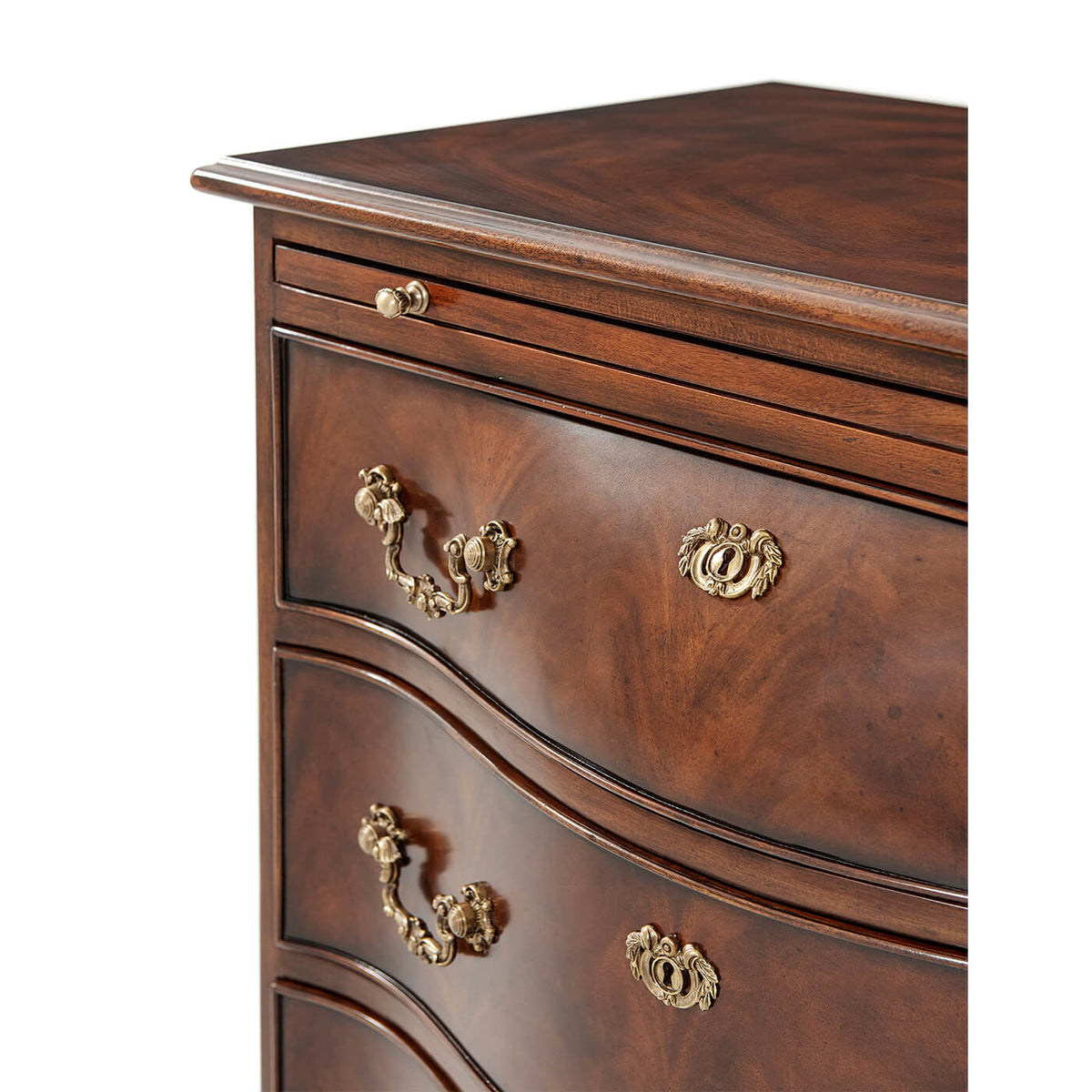 Chippendale Mahogany Bedside Chests - English Georgian America