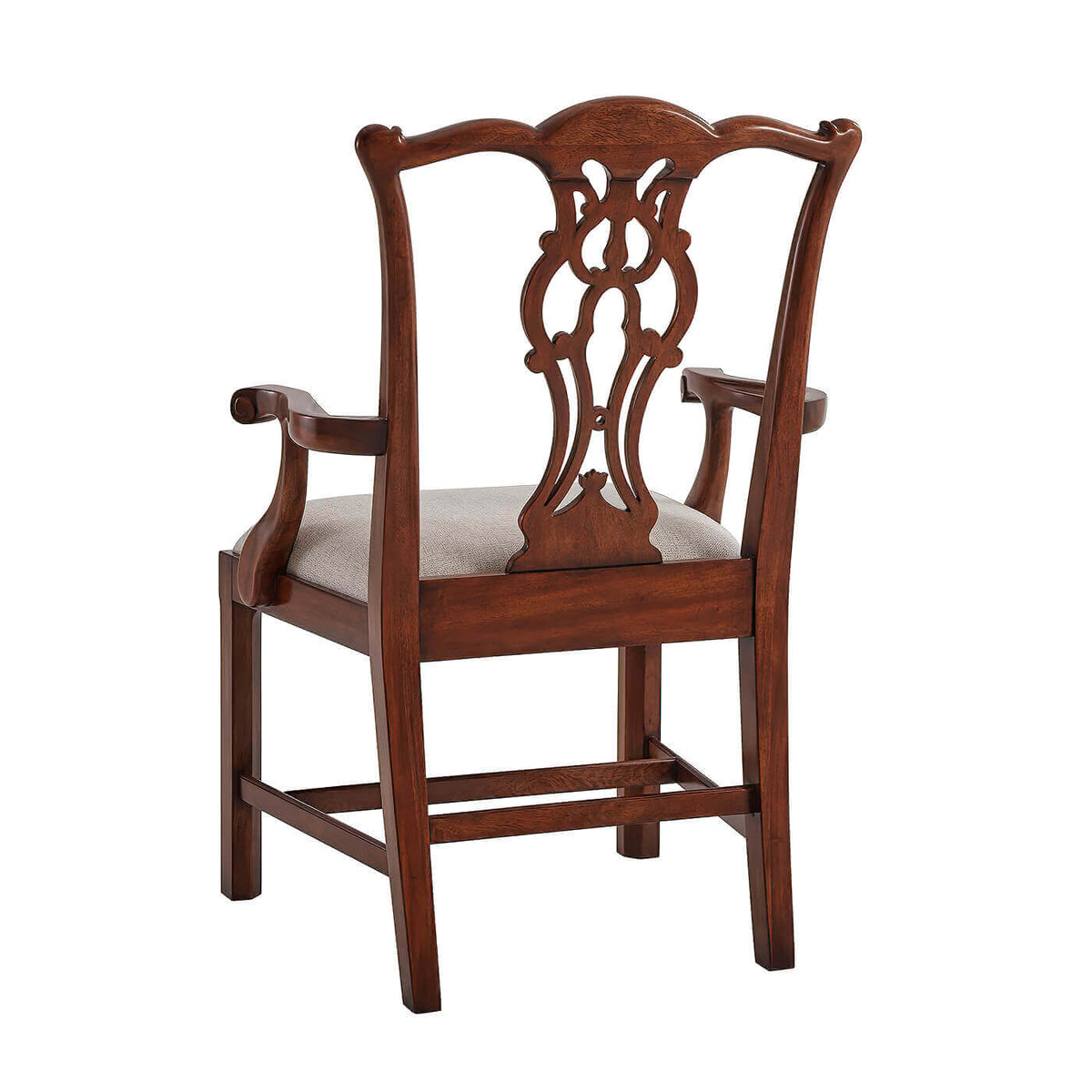 Chippendale Mahogany Dining Armchair - English Georgian America