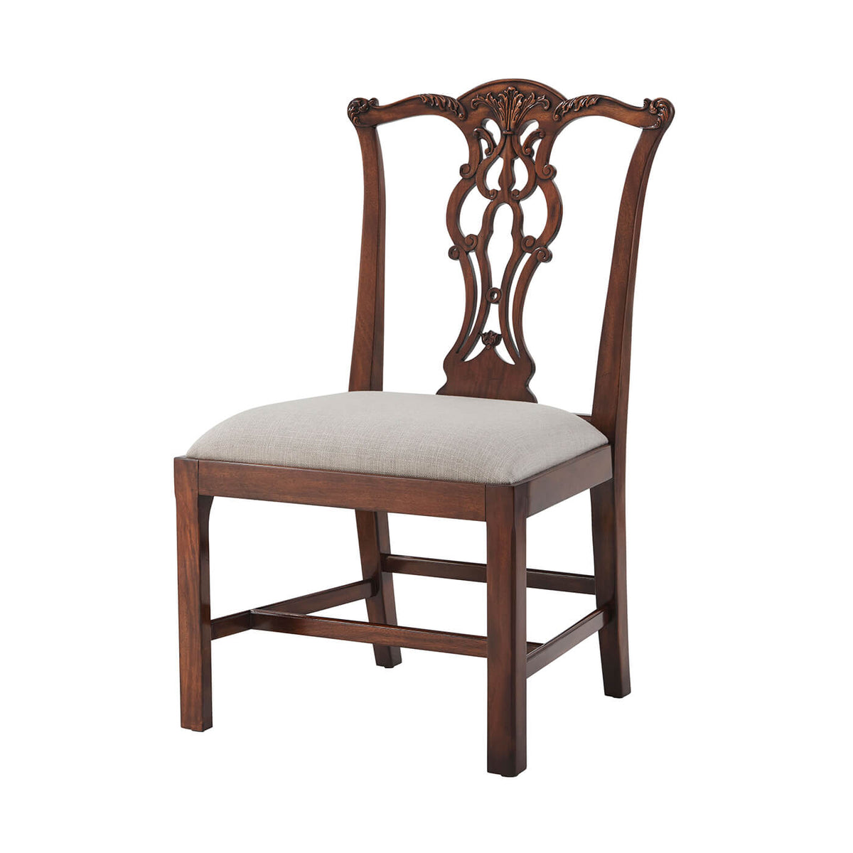 Chippendale Mahogany Dining Chair - English Georgian America