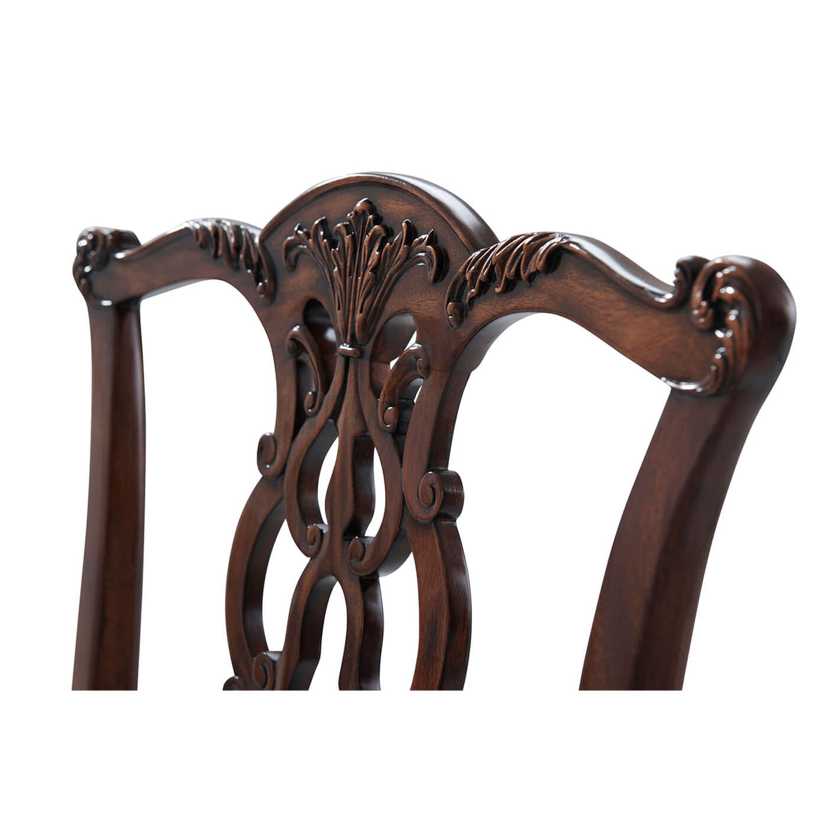 Chippendale Mahogany Dining Chair - English Georgian America