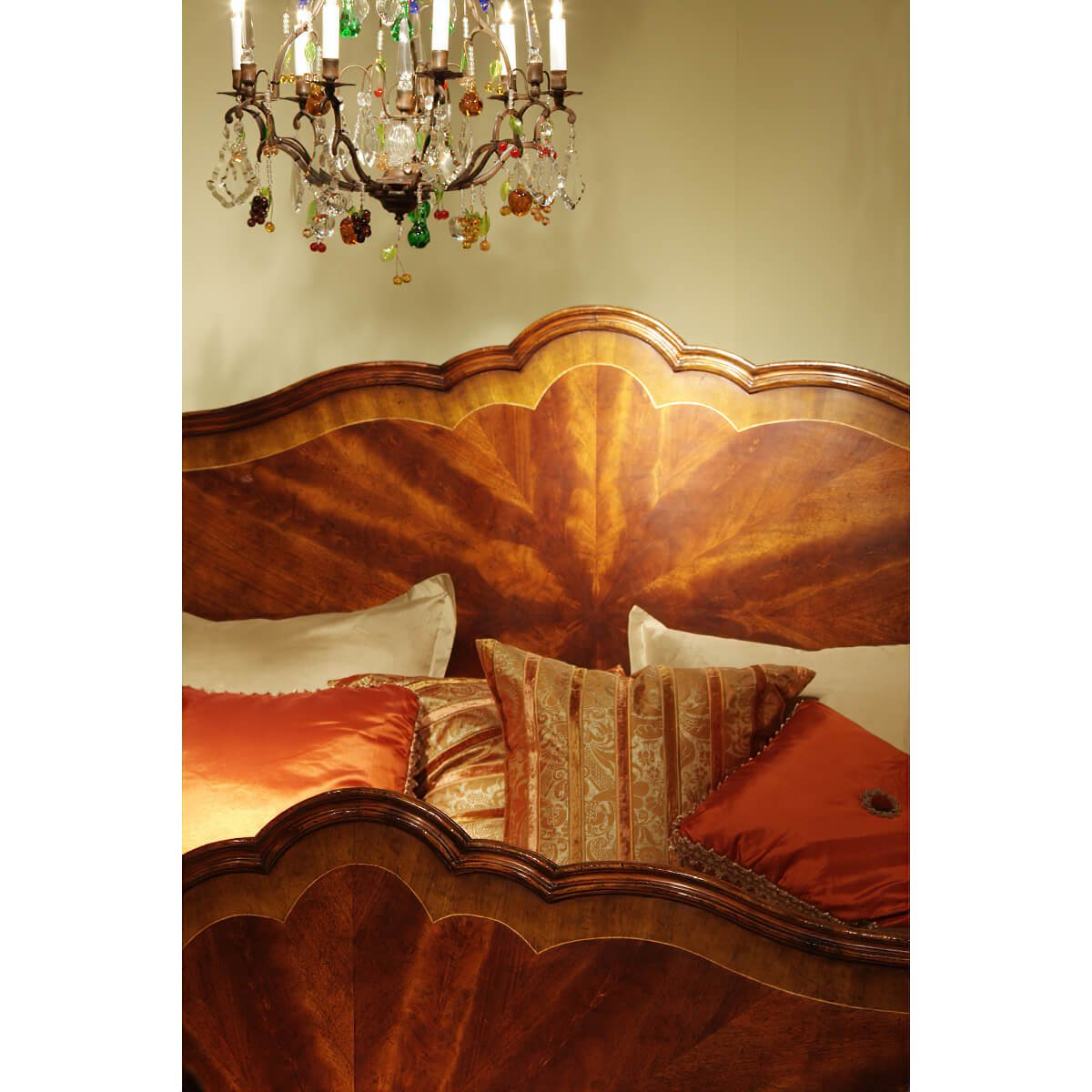 Chippendale Mahogany Four Post Bed - US KING - English Georgian America