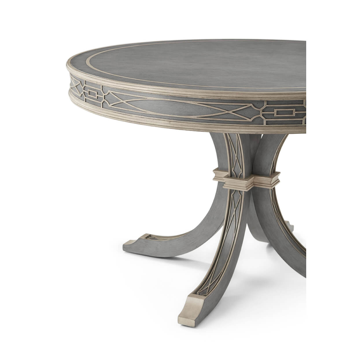 Chippendale Painted Center Table - English Georgian America