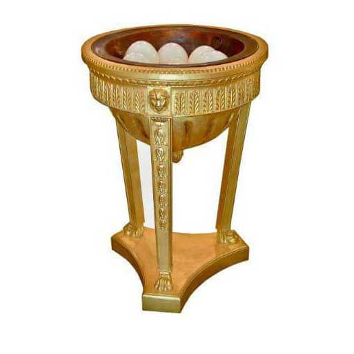 Circular Regency Style Antique Jardiniere - English Georgian America