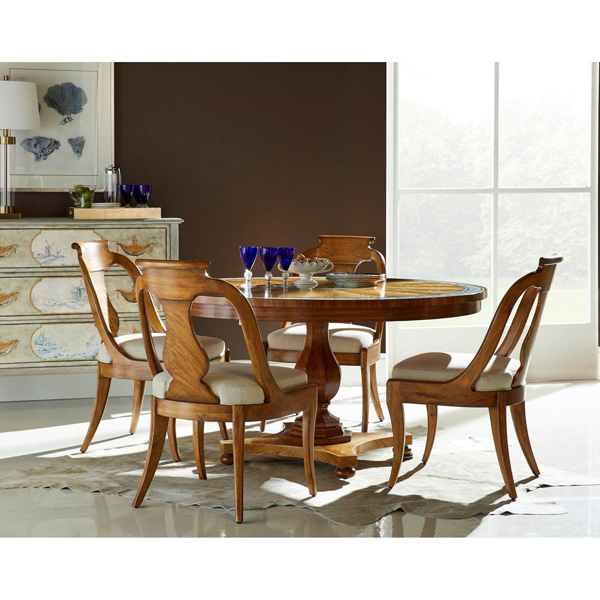 Classic Antique Dining Chair - English Georgian America