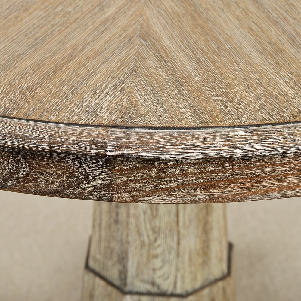 Classic Empire Center Table - Weathered Finish - English Georgian America