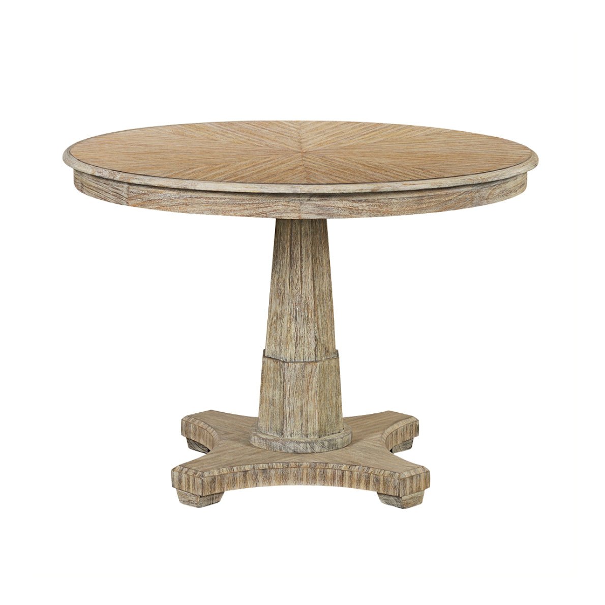 Classic Empire Center Table - Weathered Finish - English Georgian America