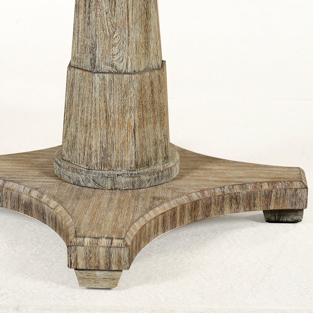 Classic Empire Center Table - Weathered Finish - English Georgian America
