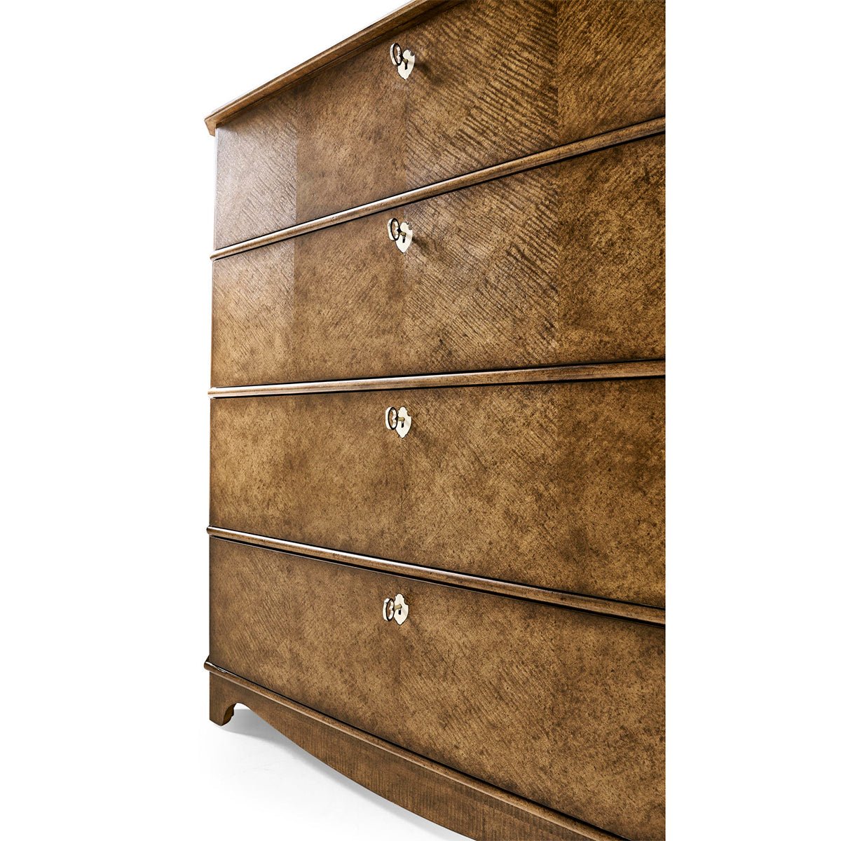 Classic English Tall Dresser - English Georgian America