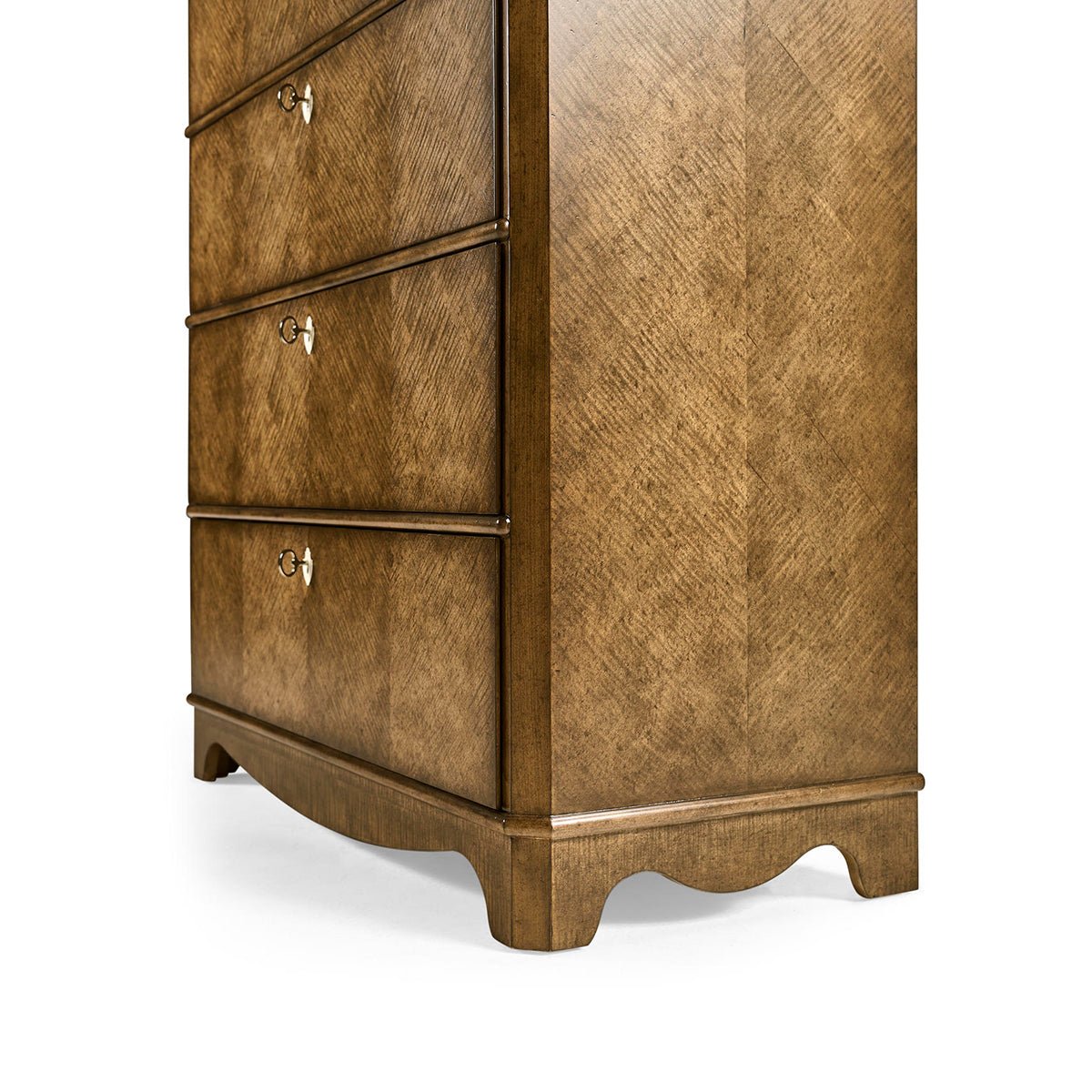 Classic English Tall Dresser - English Georgian America