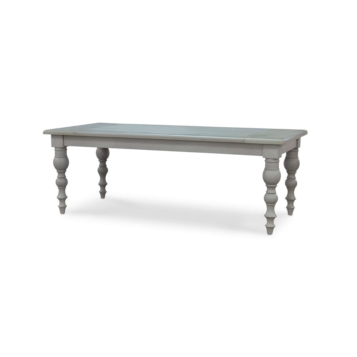 Classic Farmhouse Dining Table - Charleston Grey - English Georgian America