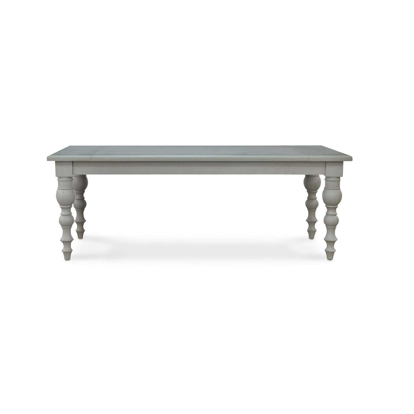 Classic Farmhouse Dining Table - Charleston Grey - English Georgian America
