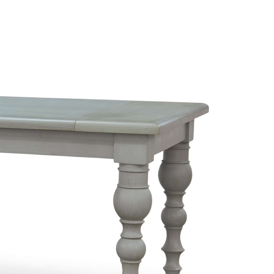 Classic Farmhouse Dining Table - Charleston Grey - English Georgian America