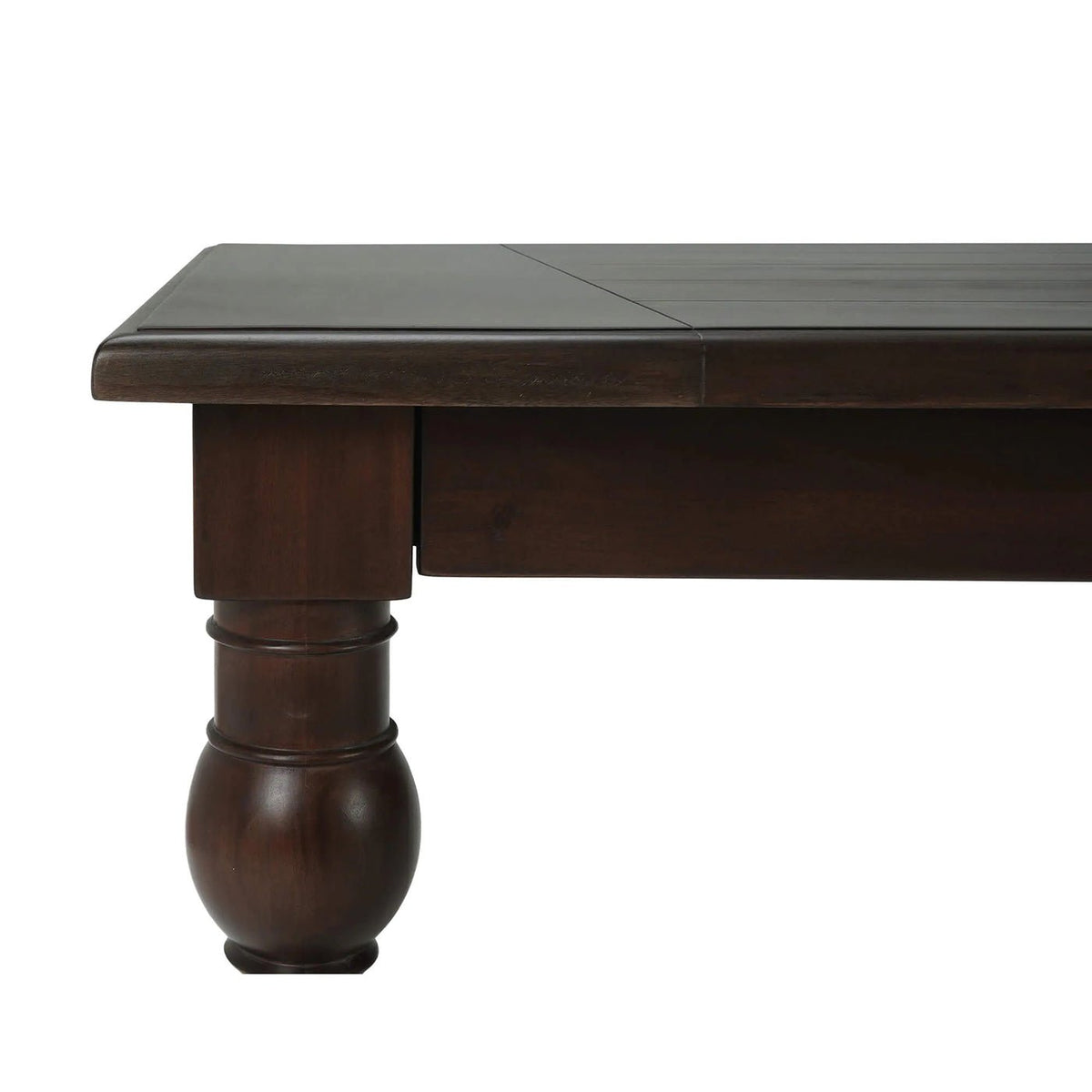 Classic Farmhouse Dining Table - Walnut Finish - English Georgian America