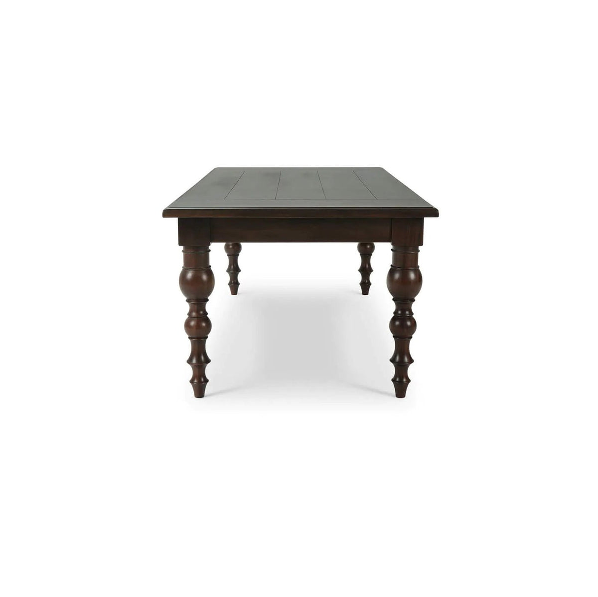 Classic Farmhouse Dining Table - Walnut Finish - English Georgian America