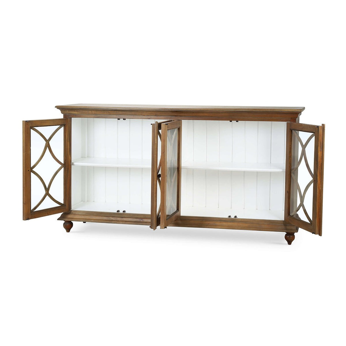 Classic Four Door Credenza - English Georgian America