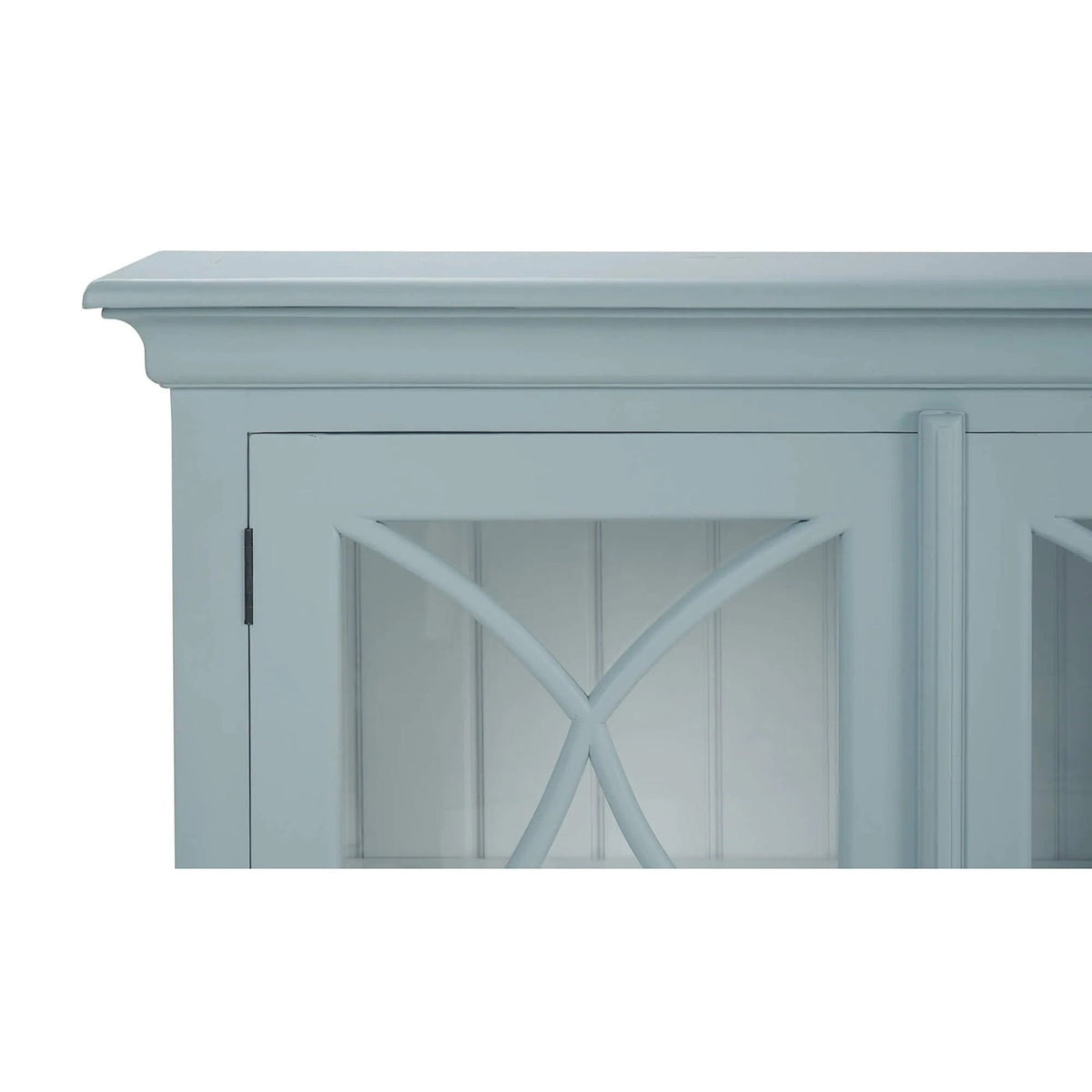 Classic Four Door Credenza - Frosted Blue - English Georgian America