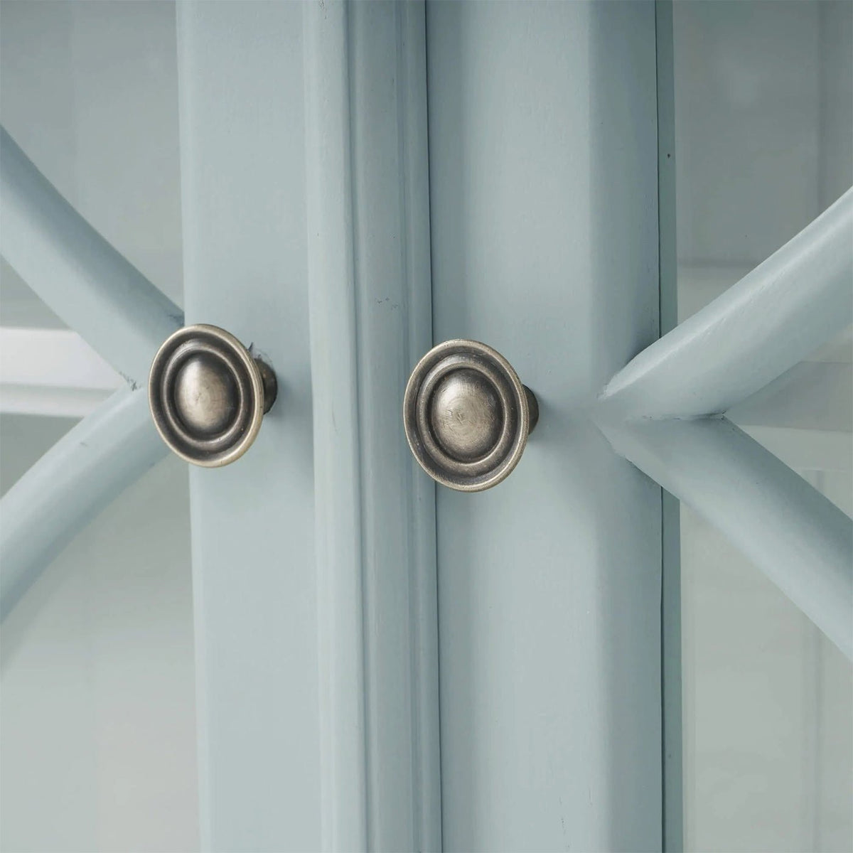 Classic Four Door Credenza - Frosted Blue - English Georgian America