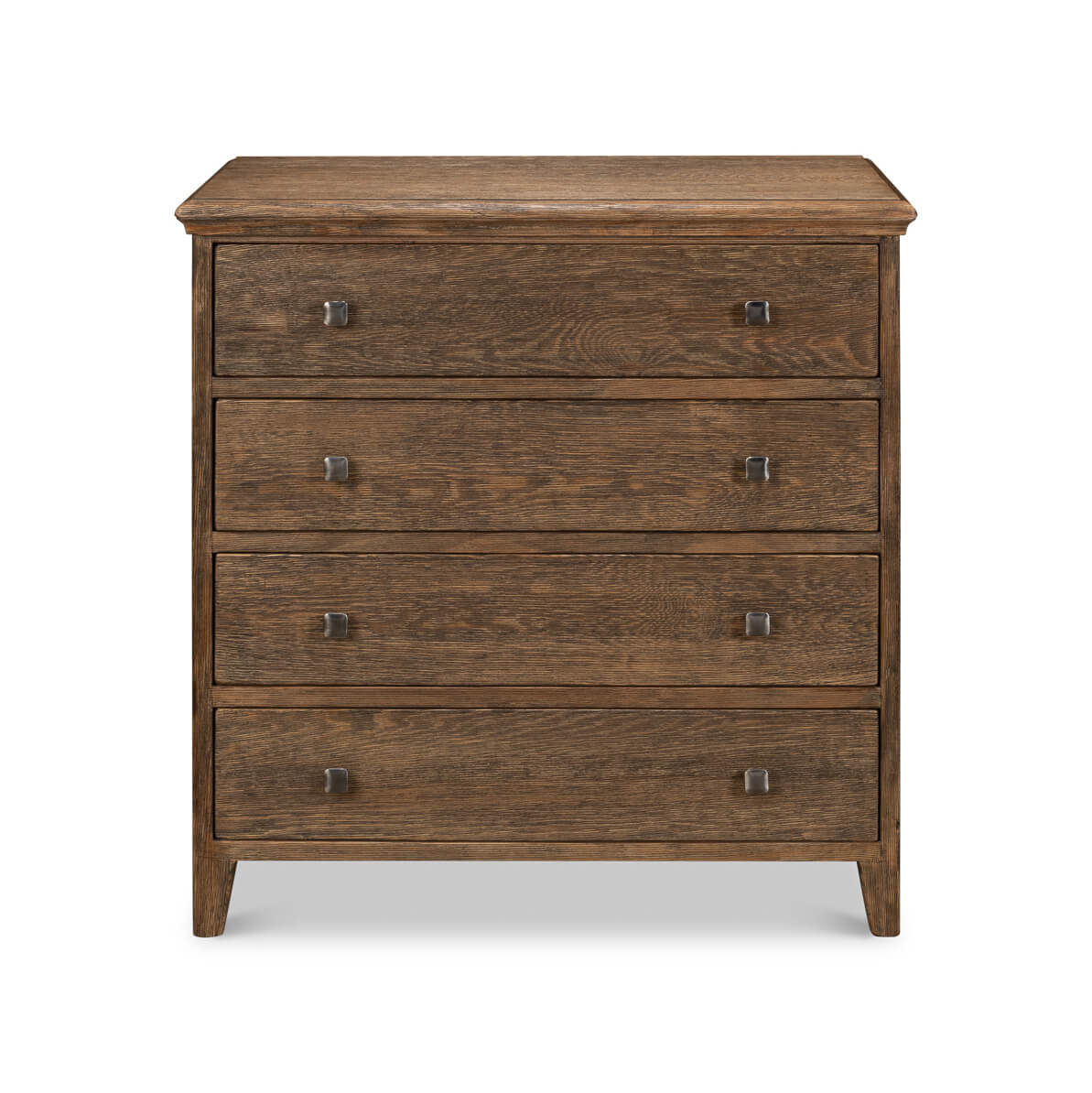 Classic Four Drawer Chest - English Georgian America