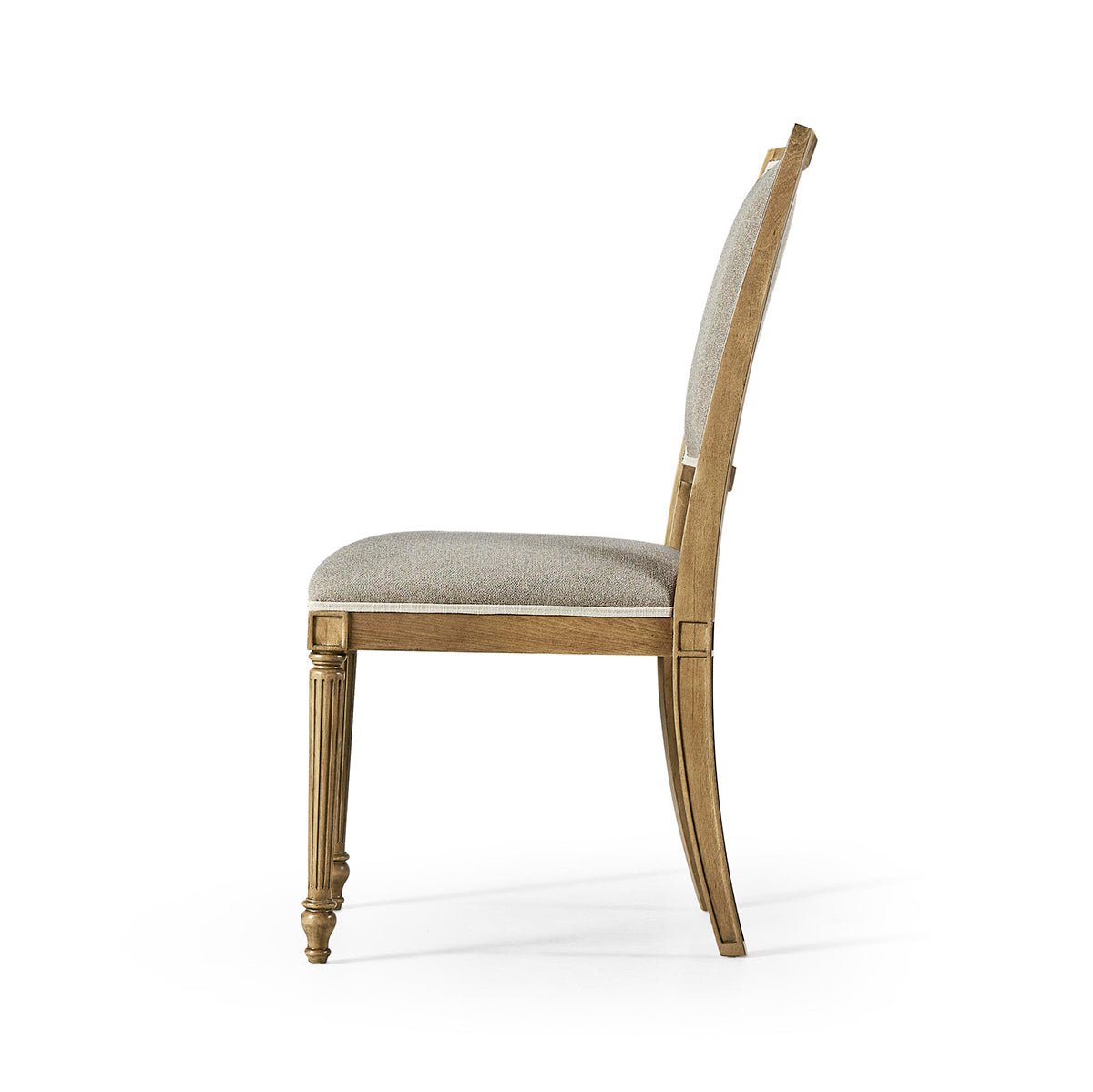 Classic French Dining Chair in Cherry Finish - English Georgian America
