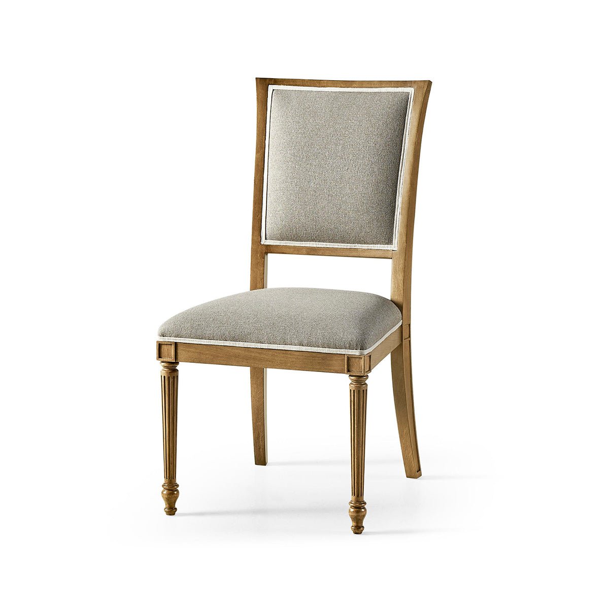 Classic French Dining Chair in Cherry Finish - English Georgian America